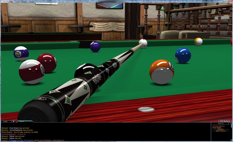 Play Pool online for free, 8-ball, 9-ball